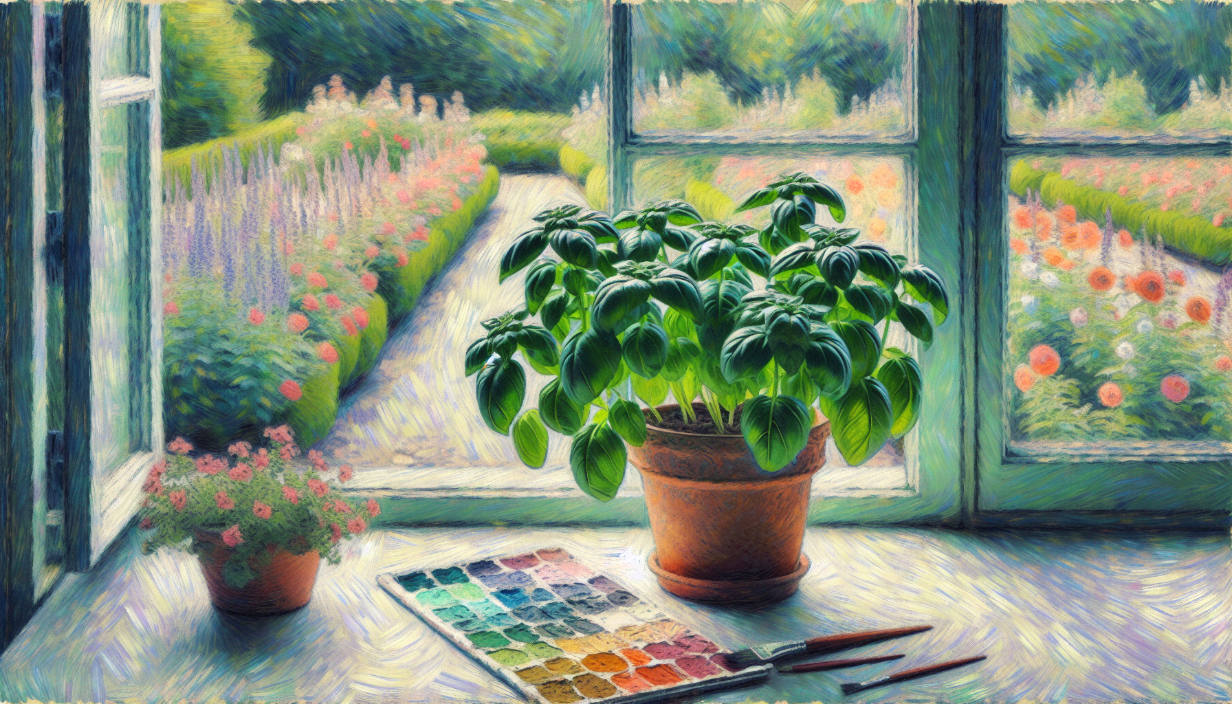 Basilikum (Ocimum basilicum)